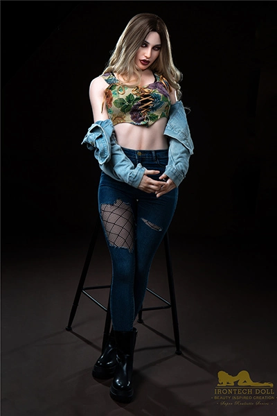 168cm Hedonistic Realistic Silicone young girl adult doll Pearl