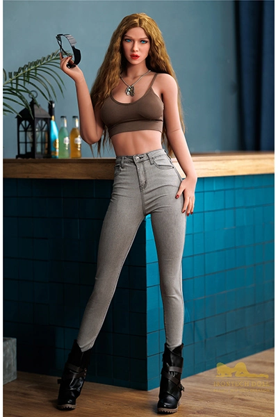 175cm Well-turned Blond Athletic Realistic Sex Doll viola