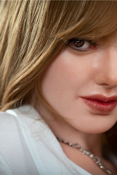 165cm Silicone Well-Proportioned Golden-haired Colleen Love Doll