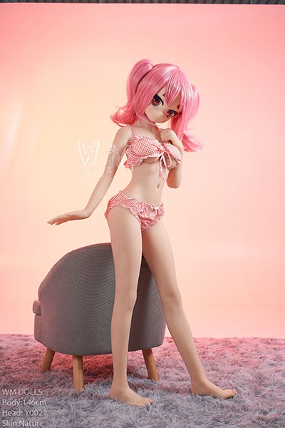 146cm Pink Hair Swimsuit Fantasy Lass Anime Sexdoll