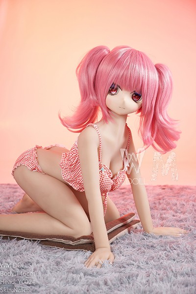 146cm Pink Hair Swimsuit Fantasy Lass Anime Sexdoll