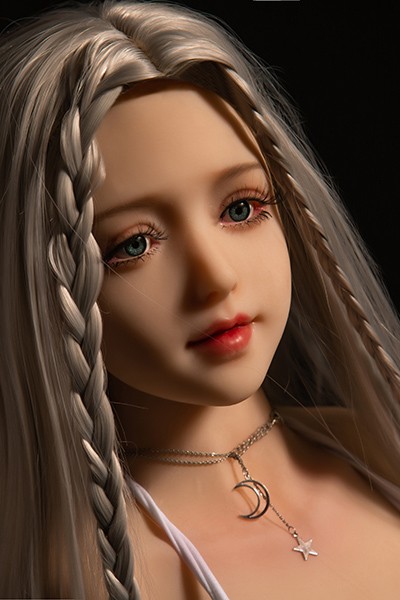 125cm Young Beautiful Dainty With White Hair Hentai Sex Doll