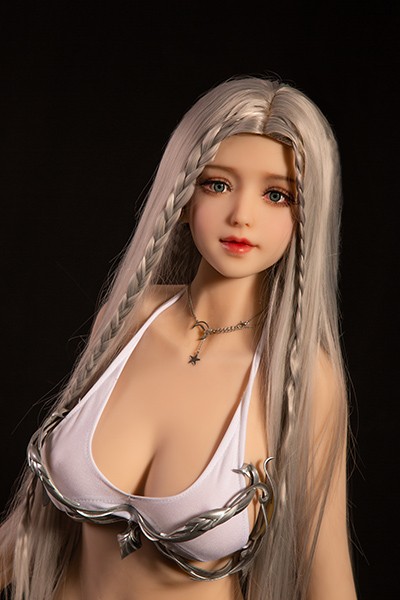 125cm Young Beautiful Dainty With White Hair Hentai Sex Doll