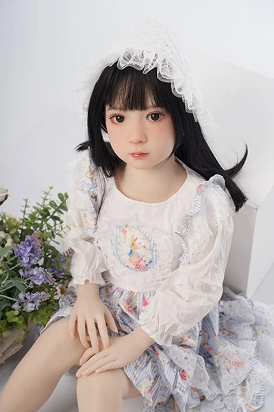 110cm Delicate Little Girl Sex Doll Small Breasts