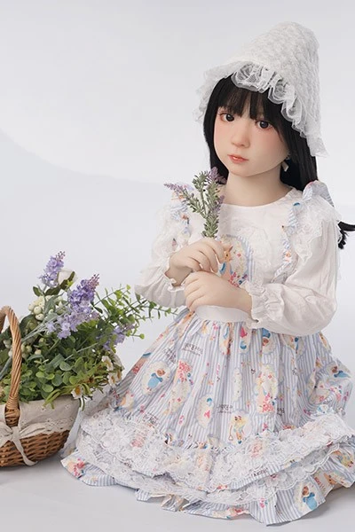 110cm Delicate Little Girl Sex Doll Small Breasts