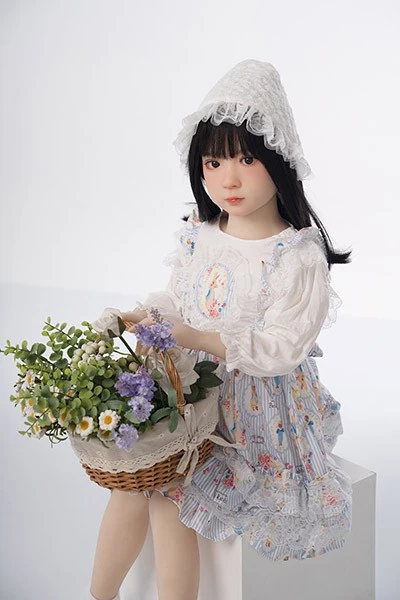 110cm Delicate Little Girl Sex Doll Small Breasts