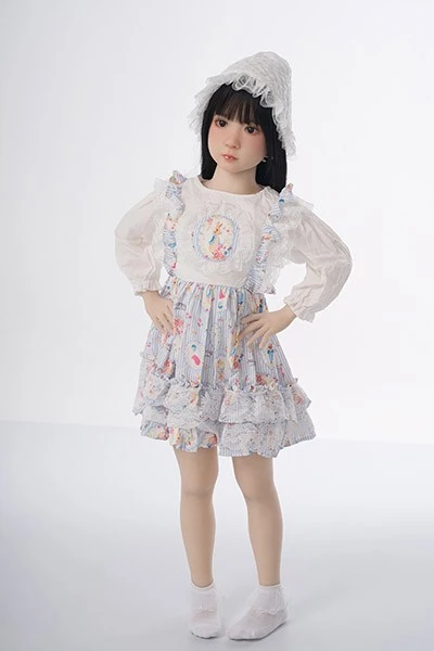 110cm Delicate Little Girl Sex Doll Small Breasts