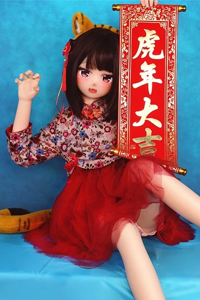 135AA-cup Attractive Mini Anime Silicone Love Dolls Himari