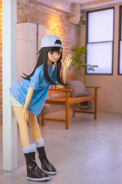 135cm Working Cell Platelet Anime Mini Sex Dolls Evelyn