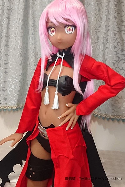 135cm Fantasy Black TPE Anime Love Doll Kuro