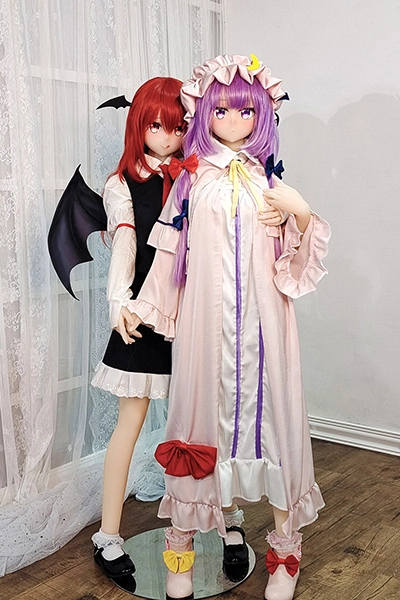 145cm Lesbian Anime Cosplay Sex Dolls Della