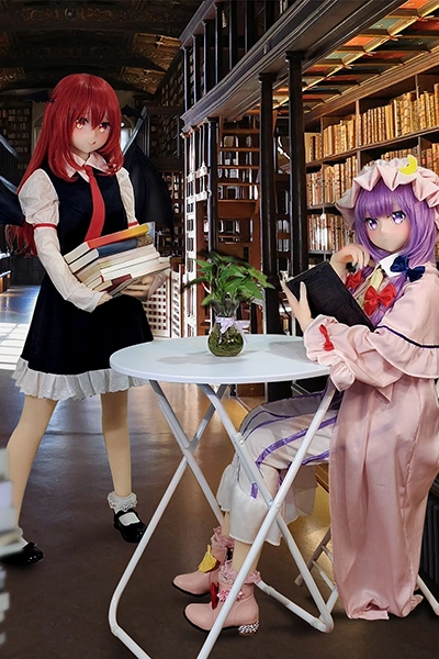 145cm Anime Cosplay Lesbian Sex Doll Clover