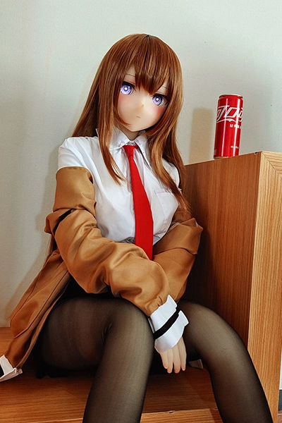 Cute Japanese anime face 155cm high school uniform sex doll