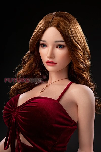 163cm Sexy Sex Doll，Red Evening dress Sex Doll，Sex dolls with oversized breasts