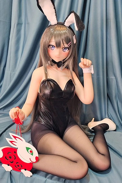 155cm silicone sexdolls cute Bunny girl cosplay sex doll