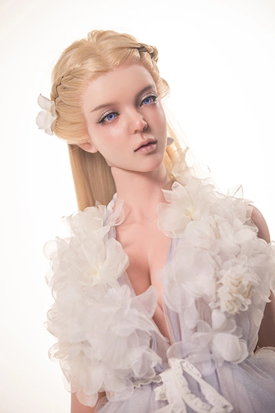 white tulle dress sex doll