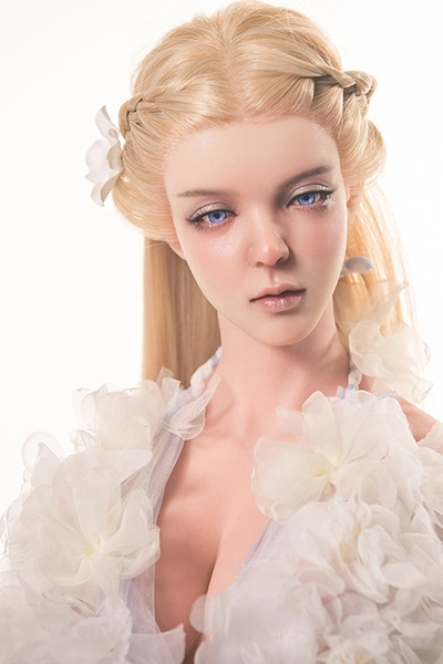 white tulle dress sex doll