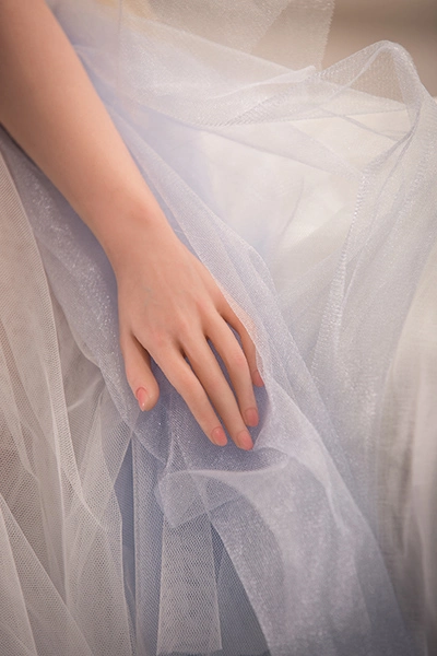 white tulle dress sex doll