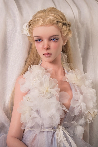 white tulle dress sex doll