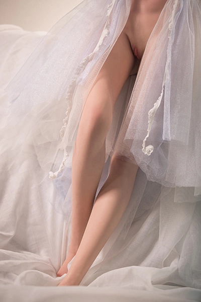 white tulle dress sex doll