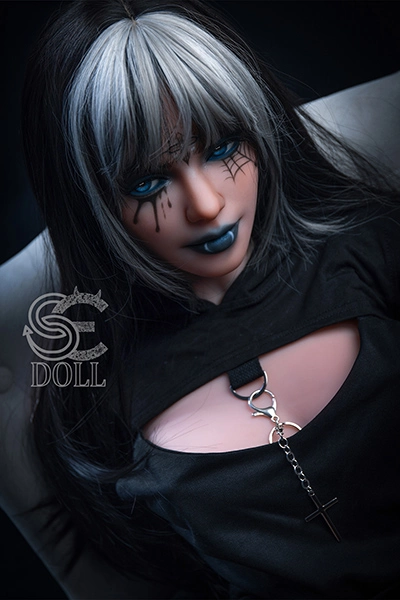 Goth style sex doll
