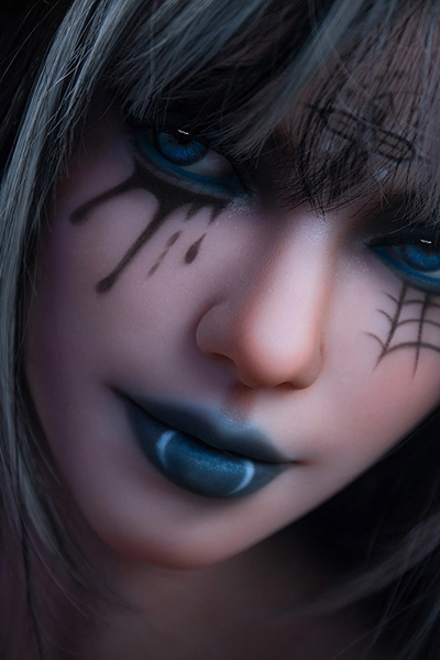 Goth style sex doll