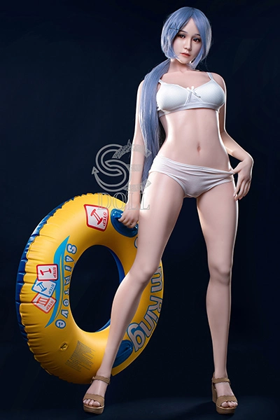 Blue Hair Adult Sex Doll