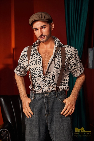 Real-life Hairy Chest Cool Male Sex Doll