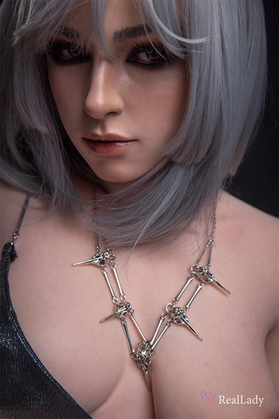 White Hair Japanese Sex Doll