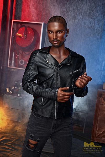 Custom Gay Male Black Sex Doll