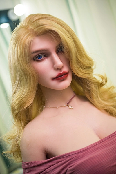 silicone Blonde sexdoll