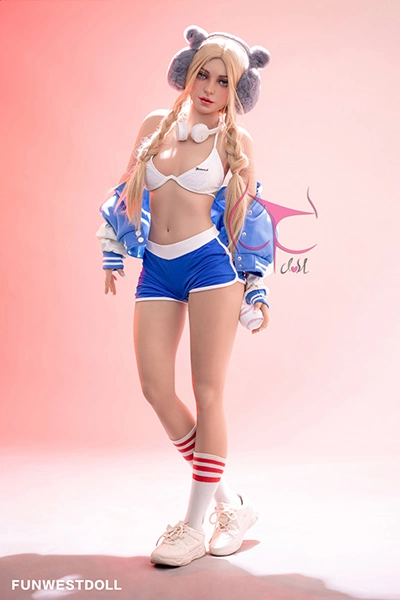 Blonde Eudora sex doll