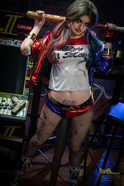 Joker cosplay sex doll