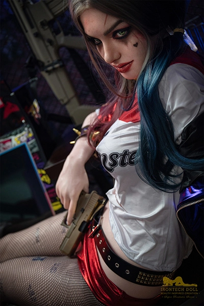 Joker cosplay sex doll