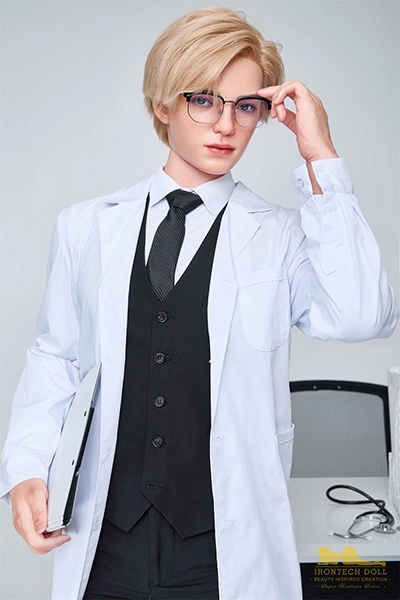 Blonde Short Hair Male Sex Doll