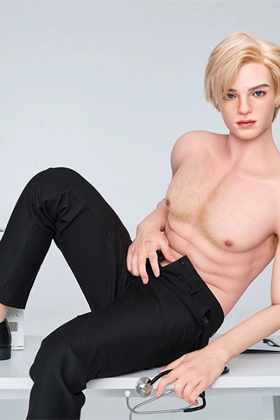 Blonde Short Hair Male Sex Doll