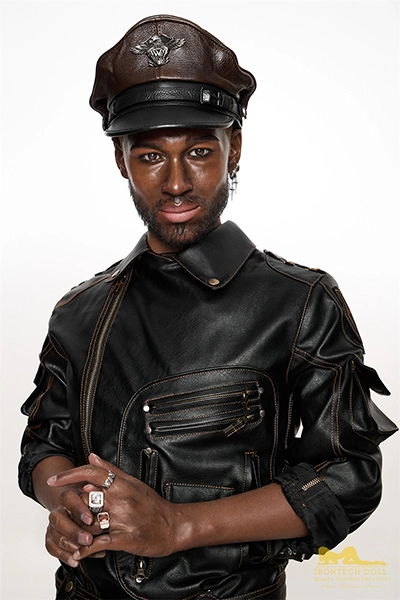 176cm Black Gay Male Love Doll