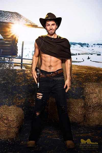 Realistic Cowboy Male Sex Doll