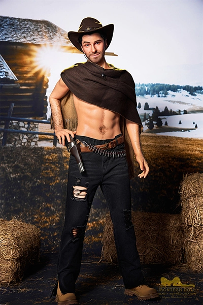 Smile Furry Abdominal Muscle Sex Doll