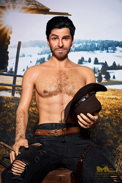 Full Silicone Realistic Cowboy Male Sex Doll