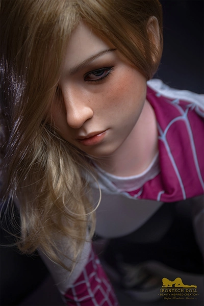 167cm Silicone Freckles Sex Doll