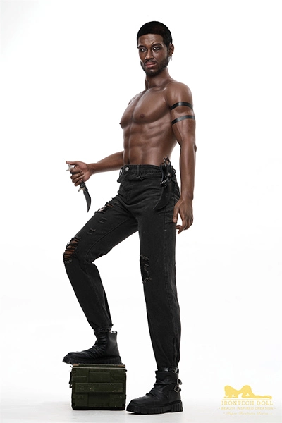 Gentle Real-life Black Male Sex Doll
