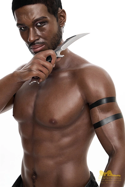 Gentle Real-life Black Male Sex Doll