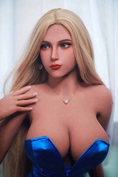 Blonde sex doll