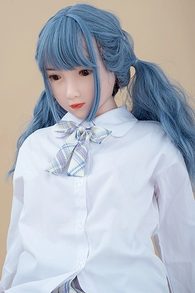130cm Cute Blue Hair sexdoll