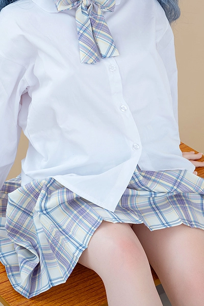 Blue Hair International Student sexdoll