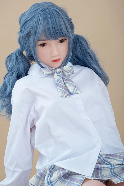 Blue Hair International Student sexdoll