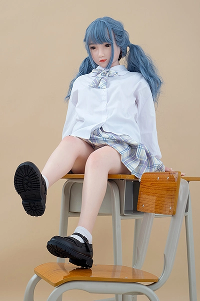 Blue Hair International Student sexdoll
