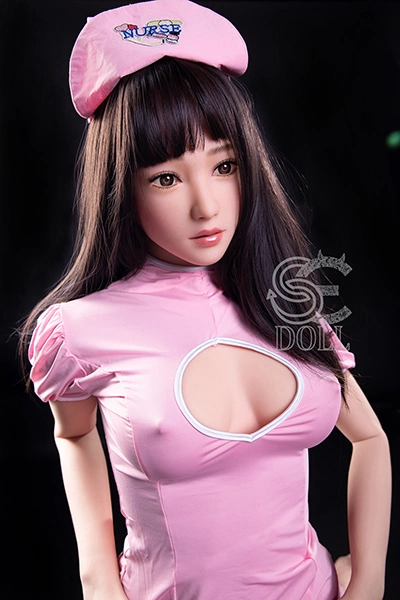 163cm Pink Nurse Uniform Real Sexdoll