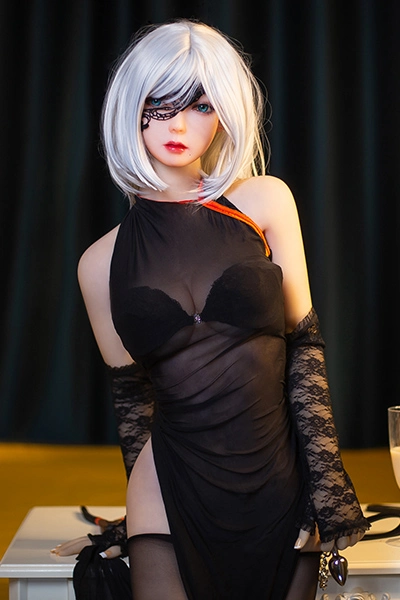 White Hair Sexy Ass Sexdoll 